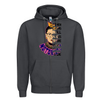 Smoke RBG Ruth Bader Ginsburg Women Belong In All Places Zipper Hoodie - Bettercallsaul
