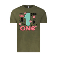 Vintage Olive one  one one one Vintage Tee - MaliasSmallBusiness