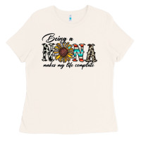Being Nana Makes My Life Complate Ladies Tee | Teevron