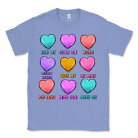 Colony Blue valentine's day candy hearts Classic Tee - MaliasSmallBusiness