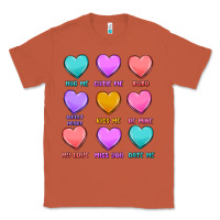 Copper valentine's day candy hearts Classic Tee - MaliasSmallBusiness