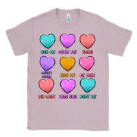 Lilac valentine's day candy hearts Classic Tee - MaliasSmallBusiness