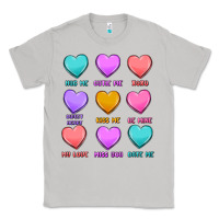 Moon Dust valentine's day candy hearts Classic Tee - MaliasSmallBusiness
