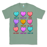 Sage valentine's day candy hearts Classic Tee - MaliasSmallBusiness