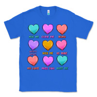 True Royal valentine's day candy hearts Classic Tee - MaliasSmallBusiness