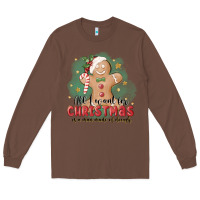 Chestnut Christmas dough Long Sleeve Tee - MaliasSmallBusiness