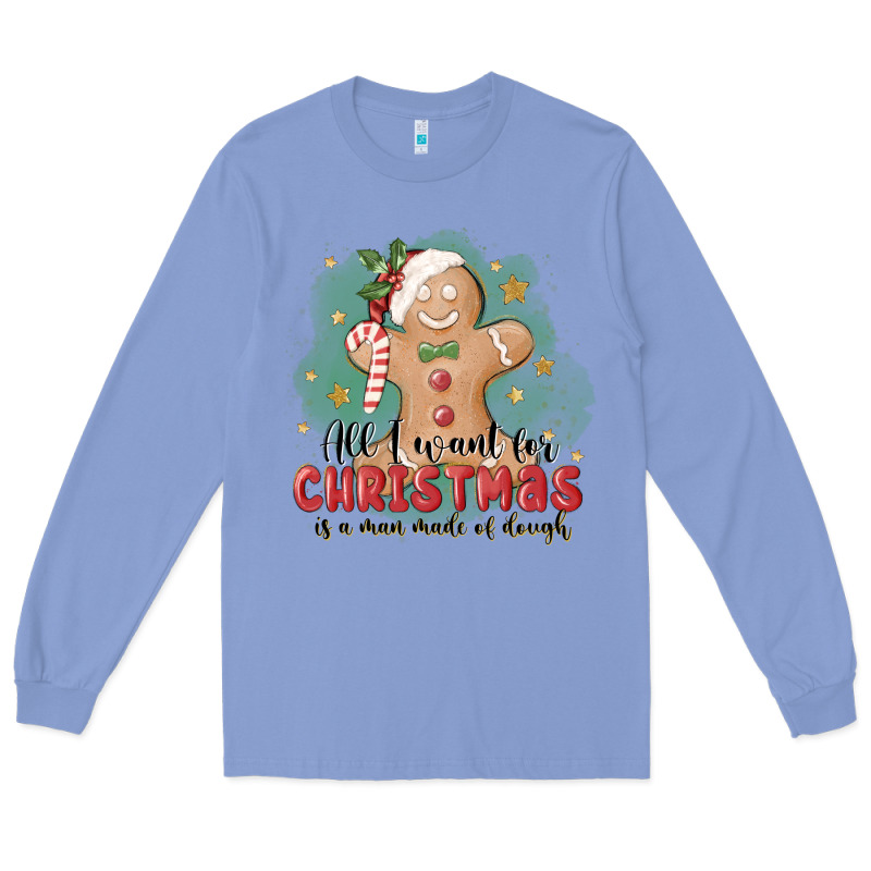 Christmas Dough Long Sleeve Tee by MaliasSmallBusiness | Teevron