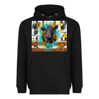 Black Angus Heavyweight Hoodie | Teevron