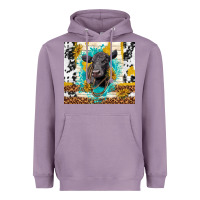 Lavender black angus Heavyweight Hoodie - TumblerDesignByShophia
