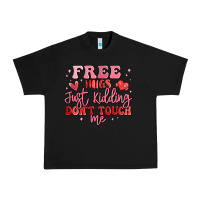 Black free hugs just kidding don't touch me Urban Heavy Tee - MaliasSmallBusiness