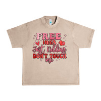 French Oak free hugs just kidding don't touch me Urban Heavy Tee - MaliasSmallBusiness