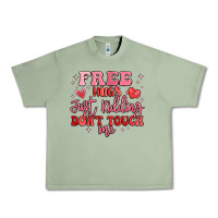 Oil Green free hugs just kidding don't touch me Urban Heavy Tee - MaliasSmallBusiness
