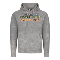 Cloud Rock physically here mentally at home with my dog Vintage Hoodie - MaliasSmallBusiness