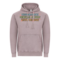 Vintage Zinc physically here mentally at home with my dog Vintage Hoodie - MaliasSmallBusiness