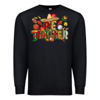 Black cinco de mayo pe teacher Premium Sweatshirt - CowGirlArtShop