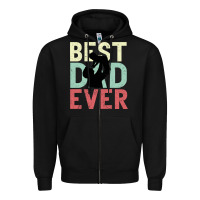 Black Best Dad Ever Zipper Hoodie - Bettercallsaul