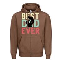 Chestnut Best Dad Ever Zipper Hoodie - Bettercallsaul