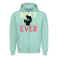Seafoam Best Dad Ever Zipper Hoodie - Bettercallsaul