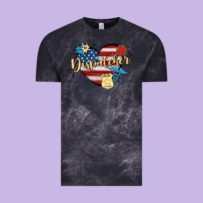 911 Dispatcher Vintage Tee Designed By Maliassmallbusiness