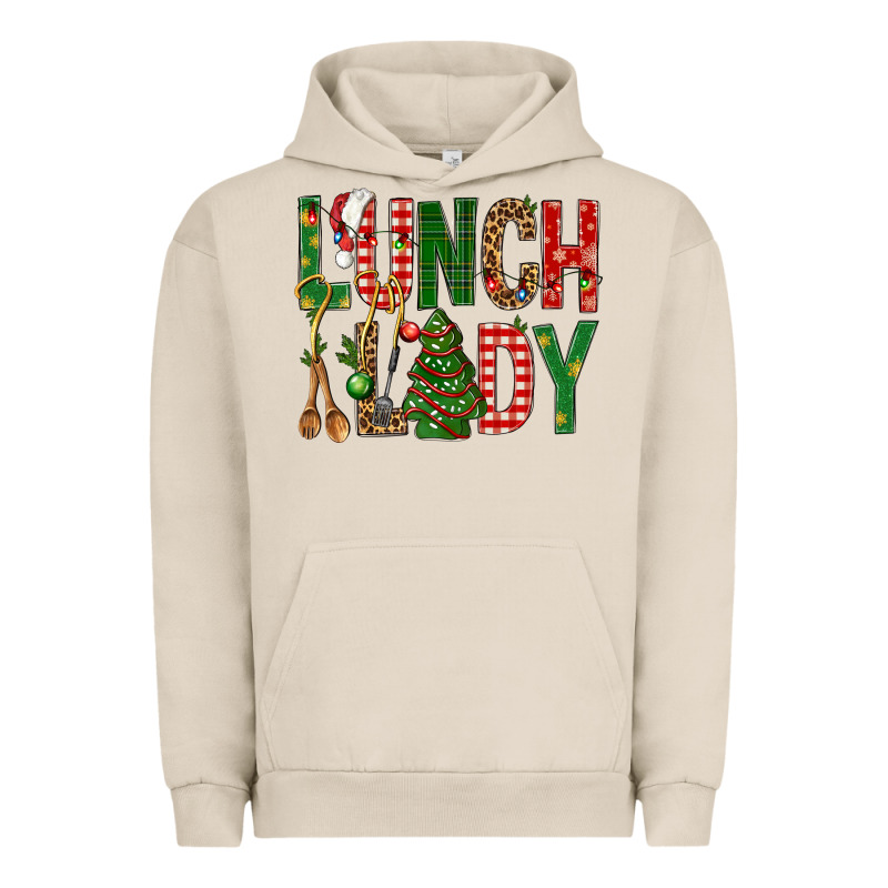 Lunch Lady Christmas Urban Hoodie by BundleAndBundleShop | Teevron