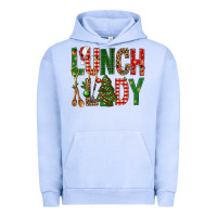 Pigment Grape Ice Lunch Lady Christmas Urban Hoodie - BundleAndBundleShop