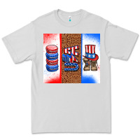 Dove Grey usa macaroon and boots Premium Tee - AdoDesignShop