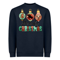 Navy howdy christmas Heavyweight Sweatshirt - MaliasSmallBusiness