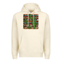 Sandshell cactus gemstone coaster Premium Hoodie - JahusDesignShop