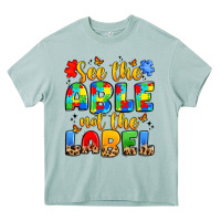 Arona see the able not the label Heavy Core Tee - JahusDesignShop