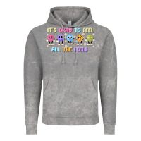 Cloud Rock it's okay to feel all the feels Vintage Hoodie - MaliasSmallBusiness