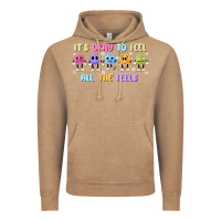 Vintage Coffee it's okay to feel all the feels Vintage Hoodie - MaliasSmallBusiness
