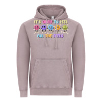 Vintage Zinc it's okay to feel all the feels Vintage Hoodie - MaliasSmallBusiness