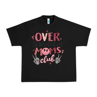 Black over stimulated moms club Urban Heavy Tee - MaliasSmallBusiness