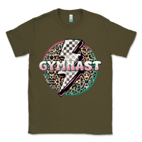 Army Green gymnast Classic Tee - MaliasSmallBusiness