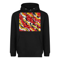 Black bandana and cowhide pattern Heavyweight Hoodie - TumblerDesignByShophia