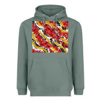 Sage bandana and cowhide pattern Heavyweight Hoodie - TumblerDesignByShophia
