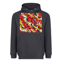 Smoke bandana and cowhide pattern Heavyweight Hoodie - TumblerDesignByShophia