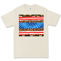 Bone usa camouflage american flag Premium Tee - AdoDesignShop