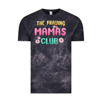 Cloud Black the praying mamas club Vintage Tee - MaliasSmallBusiness
