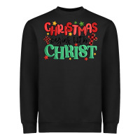 Black christmas begins with christ Heavyweight Sweatshirt - MaliasSmallBusiness