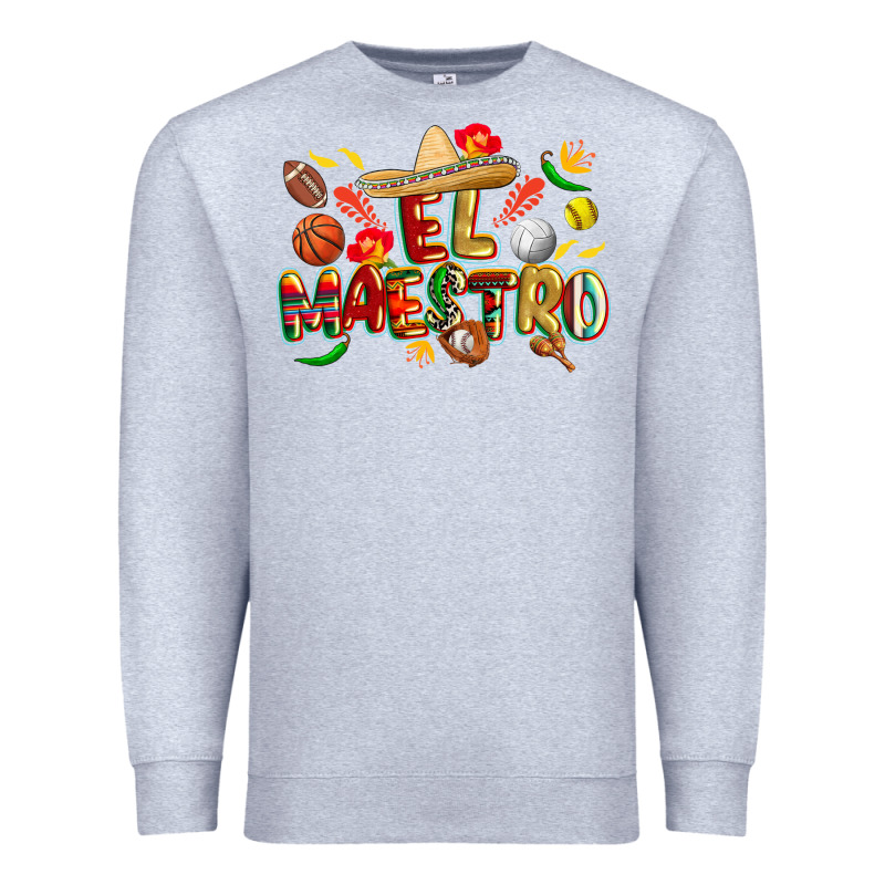 Cinco De Mayo El Maestro Premium Sweatshirt by CowGirlArtShop | Teevron