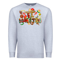 Heather Grey cinco de mayo el maestro Premium Sweatshirt - CowGirlArtShop