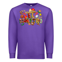 Purple cinco de mayo el maestro Premium Sweatshirt - CowGirlArtShop