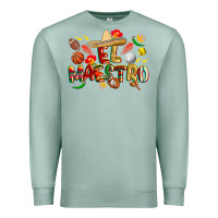 Seafoam cinco de mayo el maestro Premium Sweatshirt - CowGirlArtShop