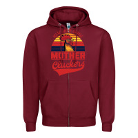 Burgundy Rise And Shine Mother Cluckers Zipper Hoodie - Bettercallsaul