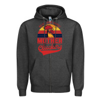 Charcoal Heather Rise And Shine Mother Cluckers Zipper Hoodie - Bettercallsaul