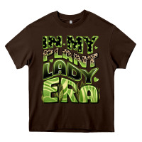 Chocolate Brown in my plant lady era Heavy Core Tee - JahusDesignShop