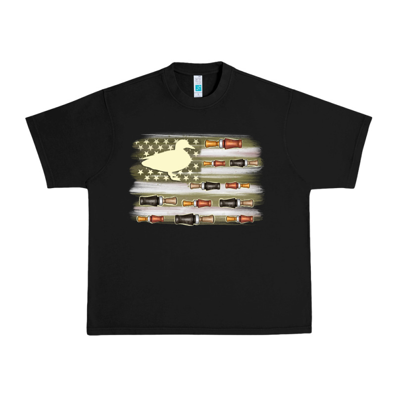Duck Hunter Flag Urban Heavy Tee by MaliasSmallBusiness | Teevron