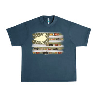Midnight Navy duck hunter flag Urban Heavy Tee - MaliasSmallBusiness