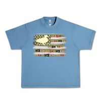 Pebble Blue duck hunter flag Urban Heavy Tee - MaliasSmallBusiness